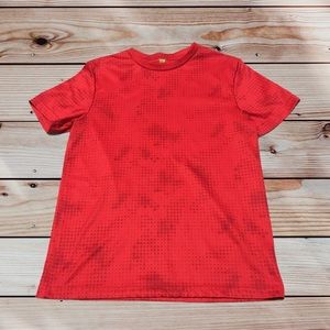 Boys Tek Gear Red Short Sleeve T-Shirt M 10-12